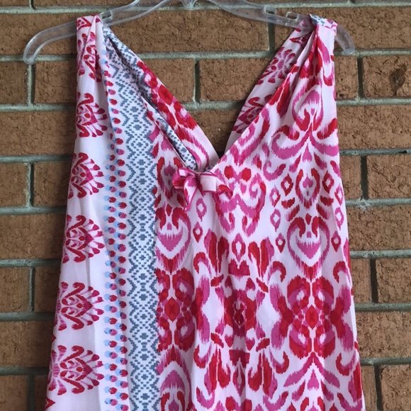 💕OSCAR DE LA RENTA💕IKAT FUSION CHEMISE💕 - Picture 3 of 9